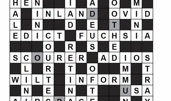 Attack a good name crossword