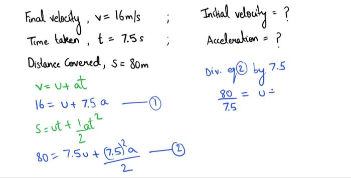 An antelope moving with constant acceleration