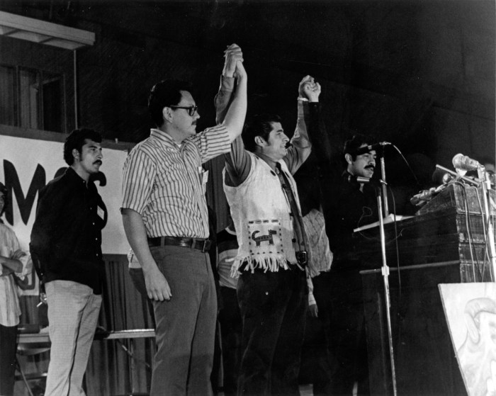 In the 1970s la raza unida focused its efforts on